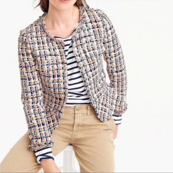 J. Crew Collection Jules Tournier Tweed Blazer